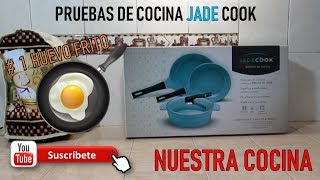 JADE COOK prueba 1 huevo frito ¿Funcionan Sirve o No 🍳😮  NUESTRA COCINA [upl. by Leggat]