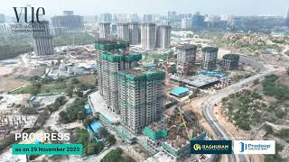 The VUE Residences  Construction Status 29 November 2023  RRPC [upl. by Ynot710]