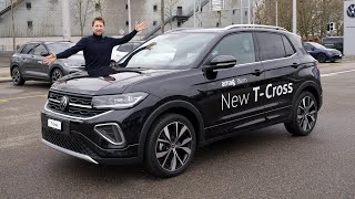 Volkswagen TCross Facelift 2024 Review [upl. by Bertrando]