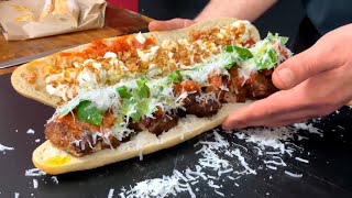 The Secret to the BEST MEATBALL SUB  Nonnas Meatball Recipe [upl. by Nnodnarb119]