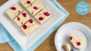 Чизкейк с Сердечками из Джема  Cheesecake with Jam  Tanya Shpilko [upl. by Elva]