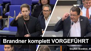 Brandner komplett VORGEFÜHRT  Absolute Blamage für die AfD [upl. by Casimire]