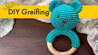 DIY Greifling mit Vlieseline Dekowatte [upl. by Naoma]