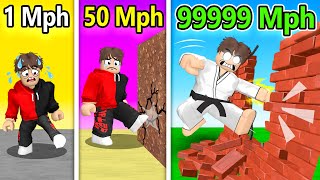 Breaking 528231345 Bricks with BLACK BELT Karate Roblox [upl. by Hinson313]