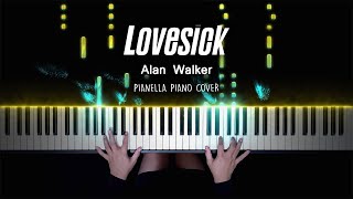 Alan Walker  Lovesick  Piano Cover by Pianella Piano [upl. by Rafa]