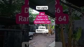 Tes Logika❗❗❗ teslogika icebreaking maths matematika matematikadasar tekateki tebaktebakan [upl. by Capp731]