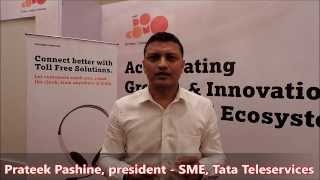 Interview Tata Teleservices president  SME Prateek Pashine by TelecomLead [upl. by Casmey]