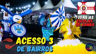 ESCOLAS DE SAMBA DE SÃO PAULO  ACESSO 3 DE BAIRROS 2023  7° Grupo UESP [upl. by Eicyac]