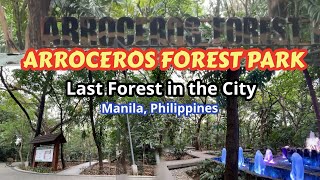 ARROCEROS FOREST PARK 2024  FOREST NATURE WALK IN THE CITY FREE [upl. by Nybbor623]