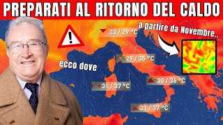 ALLERTA METEO PREPARATI AL RITORNO DEL CALDO👉ECCO QUANDO [upl. by Lleret]