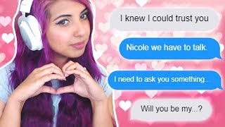 In Love With My Best Friend  Seen Text Chat Story [upl. by Grindle442]