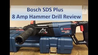 Bosch SDS 11255 Hammer Drill Review [upl. by Adriane744]