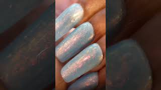 PI Colors Blue Nail Polish  Paradise Blue000 nailpolish nailart [upl. by Obla705]