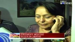 Esta fue la primera llamada de Moscoso a su familia tras liberación [upl. by Oech]