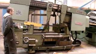 DAITO ST6090 DOUBLE COLUMN HORIZONTAL BANDSAW [upl. by Amalburga]