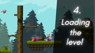 4 Loading the level  Creating a 2D platformer in PyGame [upl. by Ardnasyl713]