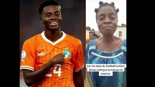 urgent famille partager la vidéo cette maman déclare être la Mère biologique de Simon Adingra 🇨🇮 [upl. by Bernie978]