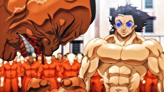 Baki 2024「AMV」 Biscuit Oliva Vs Guevaru Fight Scene In Prison [upl. by Vittoria]