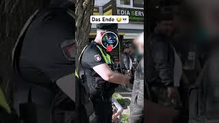 Das Ende 😂 polizei kontrolle deutschland clips deutsch crime viralvideo fyp [upl. by Ernest335]