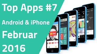 Die besten Apps für Android amp iPhone  Februar 2016 [upl. by Voccola693]