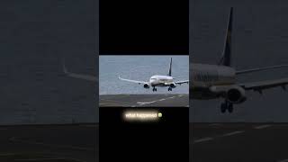 music ryanair landing saviationedit aviation [upl. by Kcirderfla]