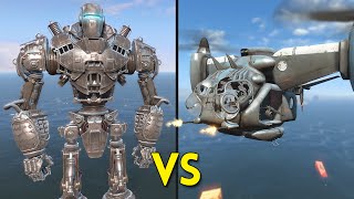 Fallout 4  LIBERTY PRIME vs 25 VERTIBIRDS  Battles 40 [upl. by Crellen652]