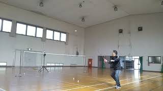 サクライ貿易（SAKURAI）CALFLEX（カルフレックス）CT015BK Badminton practice 12 [upl. by Notelrac12]