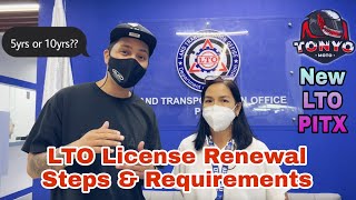 LTO License Renewal ano ba ang kailangan 10 years Validity WOW Tara sa pinaka bagong LTO sa PITX [upl. by Ydoj]