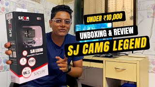 VLOG 4  SJCAM SJ6 LEGEND UNBOXING amp REVIEW  ACTION CAMERA UNDER 10000  SJ6 UNBOXING [upl. by Wendi]