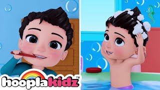 Brush Our Teeth NEW  3D Nursery Rhymes for Babies  HooplaKidz [upl. by Ekul444]