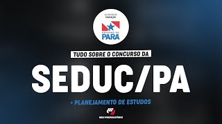 CONCURSO PARA SEDUCPA  PLANEJAMENTO DE ESTUDOS [upl. by Notyalk]