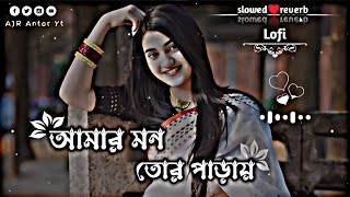 Amar Mon Tor Paray  আমার মন তোর পাড়ায়  Lofi Song🎶 Lerics Song🍁 slowed♥️reverb ajrshorta [upl. by Easter]