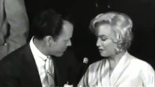 Marilyn Monroe interview at Idlewild Airport circa 1954 [upl. by Aerdnaid]