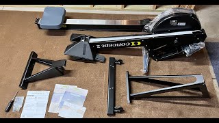 Unbox and Assemble Concept2 Erg Rowing Machine  Easy Step by Step How To Guide [upl. by Dominica]