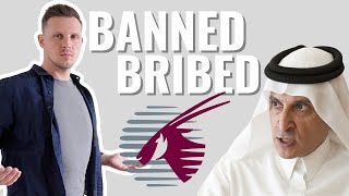 BANNED AND BRIBED BY QATAR AIRWAYS  SHOCKING MOVE [upl. by Odlaner]