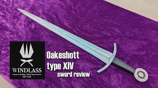 Sword Review  Windlass Oakeshott type XIV [upl. by Hutchins]