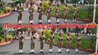 Independence Day  NCC Rifle Parade  SNM College Maliankara 🔥 [upl. by Ajam714]