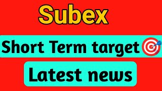 Subex share  subex share latest news  subex share target  subex share news [upl. by Acinomaj]