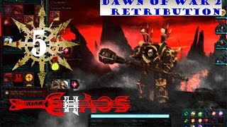 Dawn of War 2 Retribution Chaos Playthrough  Part 5 Minos Iceworks [upl. by Afatsom944]