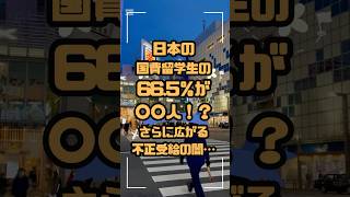 日本の国費留学生の665％が中国人！？さらに広がる不正受給の闇 [upl. by Aiekam]