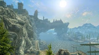 Skyrim Special Edition  All Cities with NEW Graphics  Skyrim PS4 Footage [upl. by Ephrayim339]