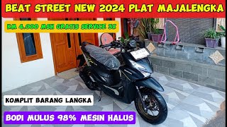 ⛔BEAT STREET ALL NEW 2024 KM 4000 MSH GRATIS SERVICE 3X PLAT MAJALENGKA🔥beat beatstreet fyp [upl. by Booth746]