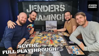 Scythe board game full playthrough [upl. by Tove]