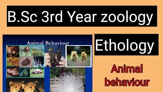 Ethology  Animal Behaviour  BSc 3rd year zoology  Innate amp Acquired animal behaviour Most imp [upl. by Yursa812]