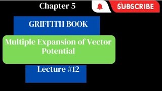 Multipole Expansion of Vector potential lec12 [upl. by Nailij]