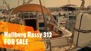 Hallberg Rassy 312  Sail Yacht For Sale [upl. by Owens]