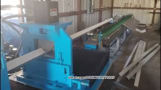 FHA flashing drip edge roll former Drip edge trim machine Flashing roll forming machines ZTRFM [upl. by Ron]