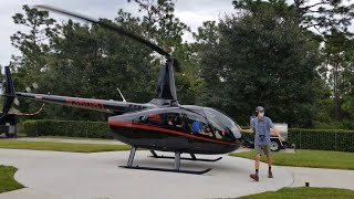 helicopter take off in Orlando [upl. by Rustice]