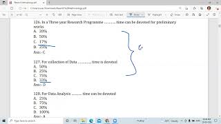VTU PhD ETR EXAM Research Methodology MCQ101 to 150 PART3yashwincreations [upl. by Hodgson179]