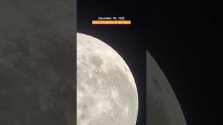 Mars Occultation of Moon [upl. by Aiela]